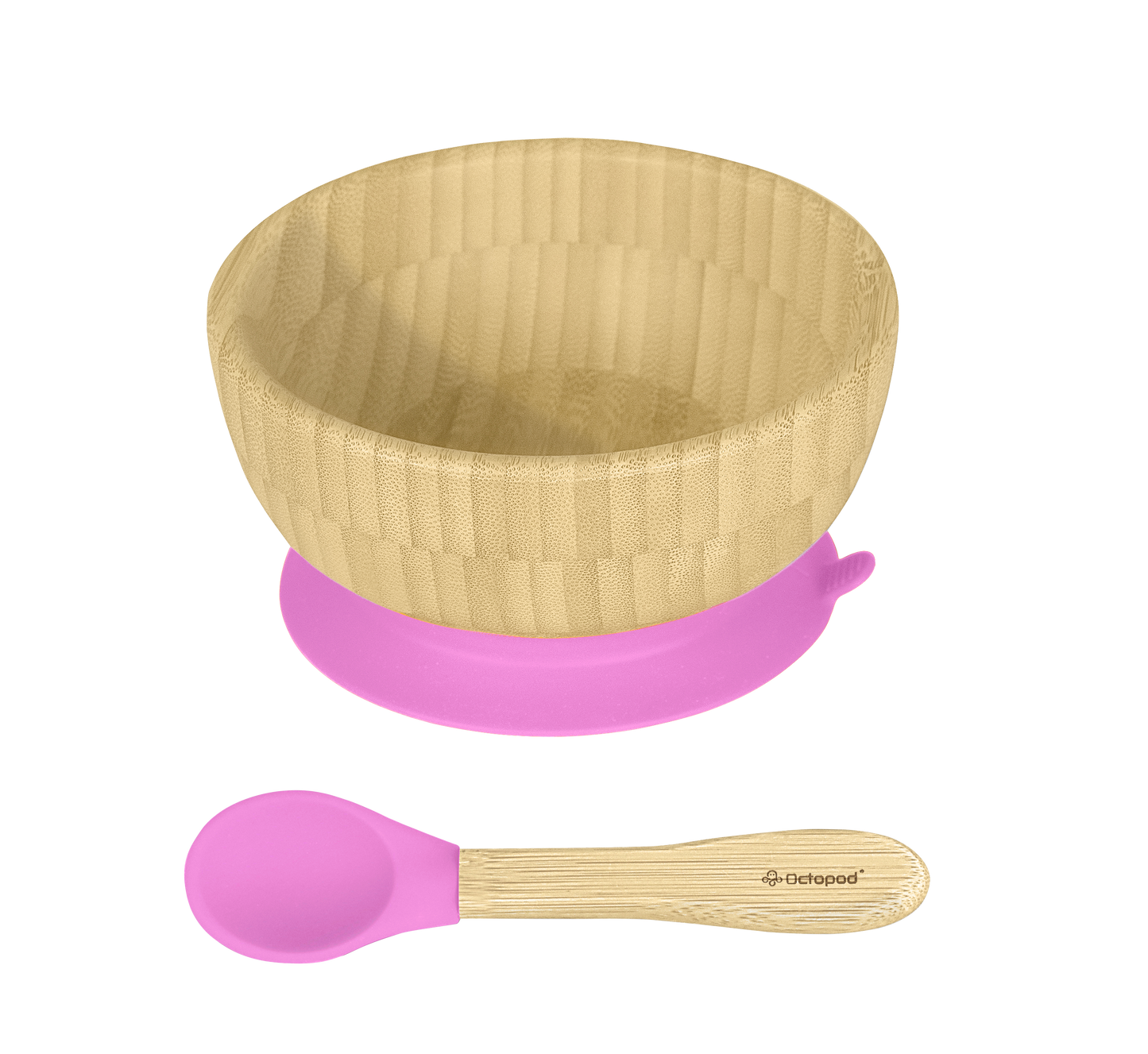 Bamboo Baby Suction Bowl + Spoon