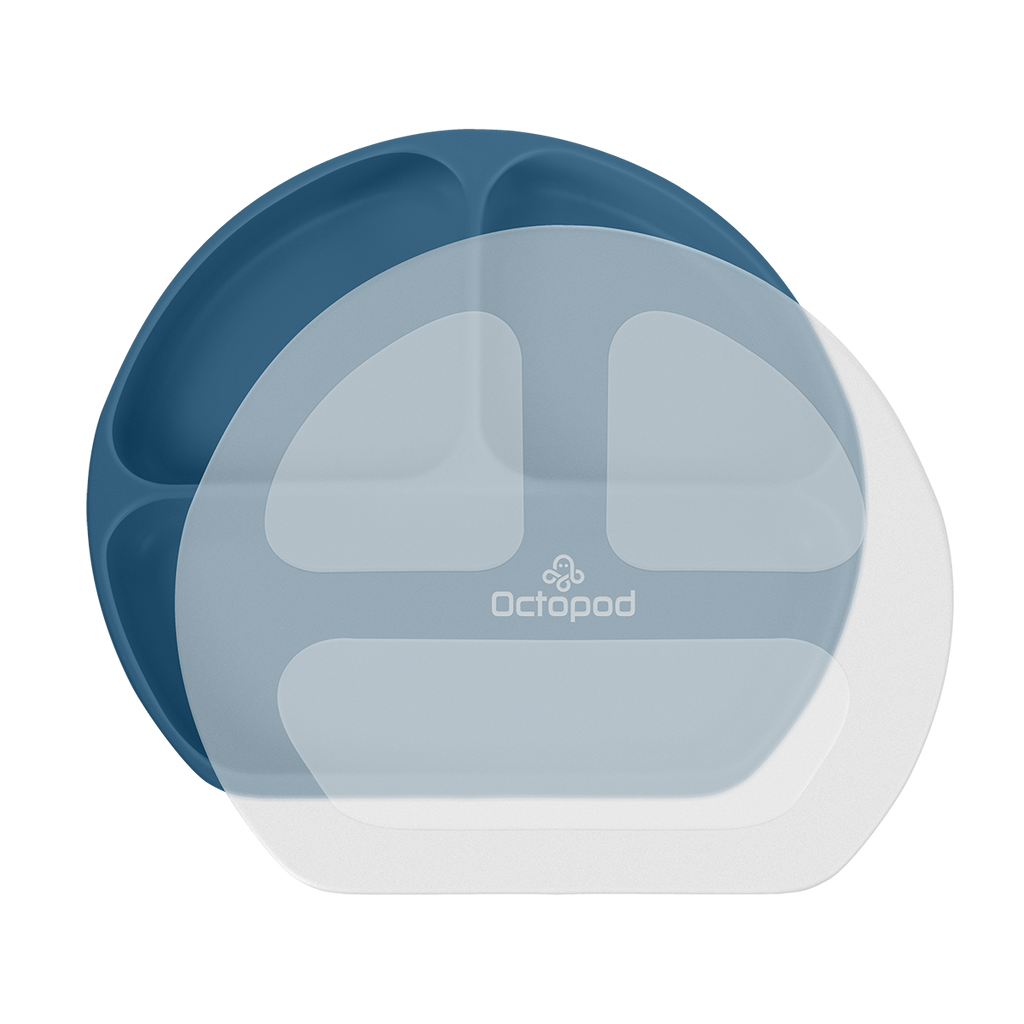 Octopod® Silicone Suction Triangle Plate - Lids